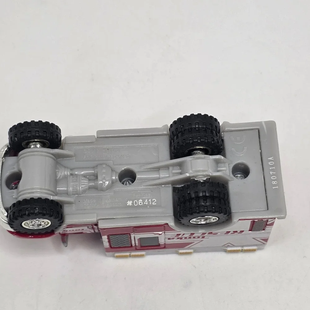 Tonka Rescue Ambulance 2012 Hasbro Funrise Red White Diecast Emergency Toy Truck